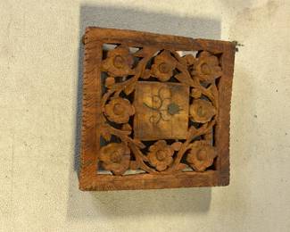 DecorativeWood hot plate