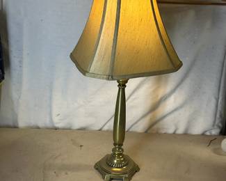 Classic brass lamp