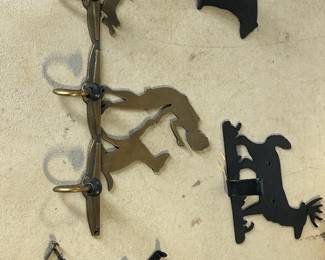 Metal animal displays