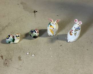 Fun ceramic animals