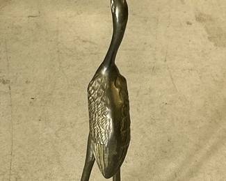 Brass crane
