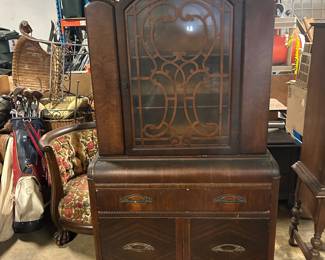 Antique hutch