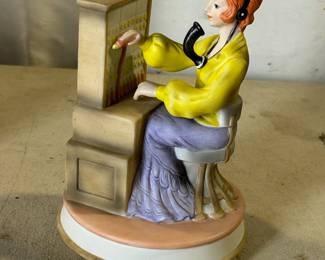 Ceramic music box