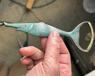 Fish themed wine, and bottle openers