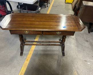 Fold down side table