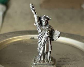 Statue of Liberty 100th anniversary plate