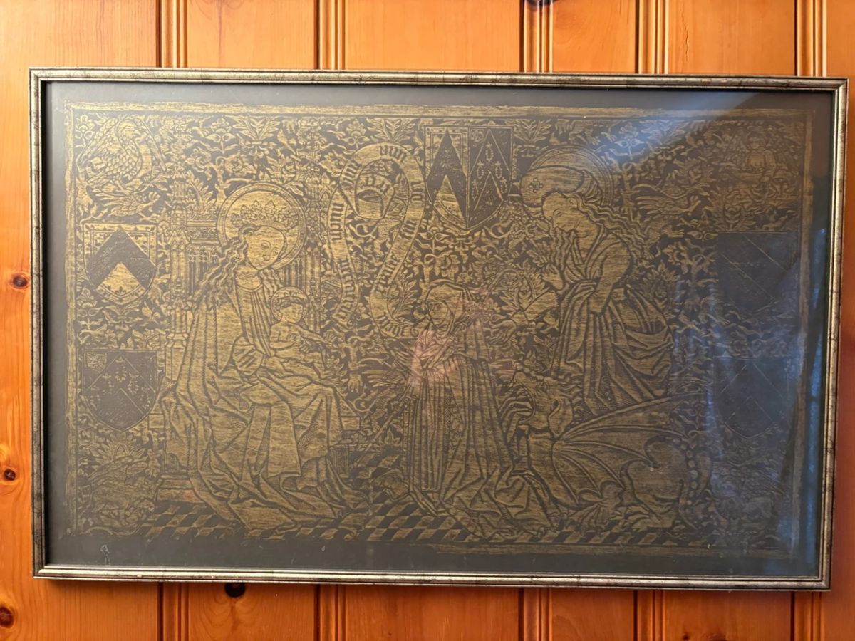  01 Medieval Brass Rubbing 