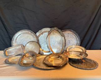 Silver Plated Serving Platters