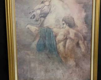 Framed Spirit II Print By John Parrish Signed 