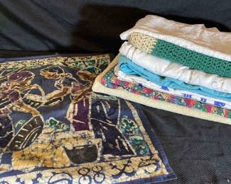 Lot Of Tablecloths And More