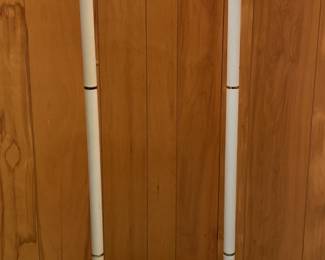 2White Dimming Floor Lamps And 1Floor Lamp With Reading Light