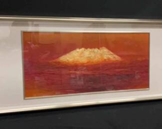 Framed Yoshi Surahara Landscape Pint