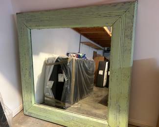 Large mirror. 5’ x 5’
