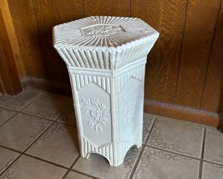 VINTAGE CERAMIC PLANT STAND