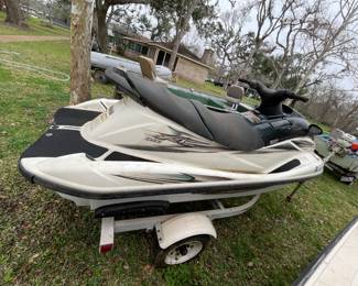 2000 YAMAHA JET SKI 1200XL LTD WITH TRAILER-NOT RUNNING
