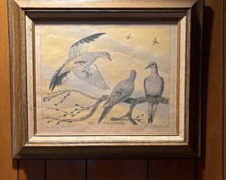 1966 COPYRIGHT ONE OF ONE HUNDRED 1969 CHARLES BECKENDORF TEXAS ARTIST -ONE OF ONE HUNDRED