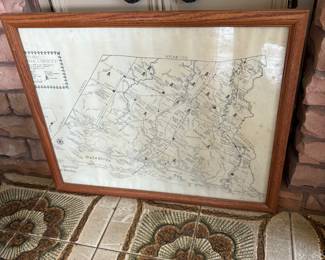 HISTORIC MATAGORDA COUNTY MAP