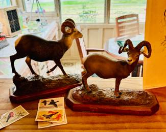 HANDMADE SCULPTURE “STONE SHEEP” BY LOUIS PAUL JONAS