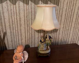 ANOTHER VINTAGE VICTORIAN ERA LAMP