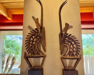 Gazelles from gallery in NYC