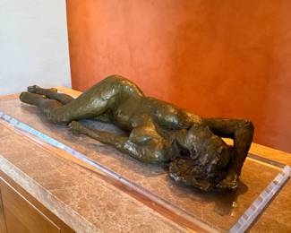 Wadell 4’ wide nude bronze highly collectible