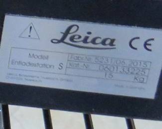 Leica IPC inkjet printer bar code labeler
