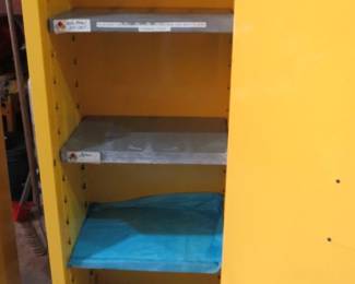 flammable materials cabinet