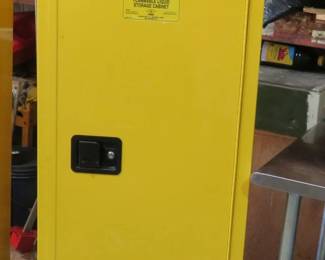 flammable materials cabinet