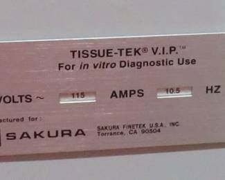 Tissue-Tek VIP histology tissue processor