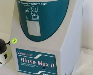 Vanguard Rinse Max II electronic solid rinse additive manager