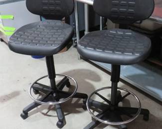 hydraulic adjustable work bench stools