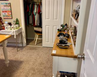 T-shirts in closet:  $5.00 ea.