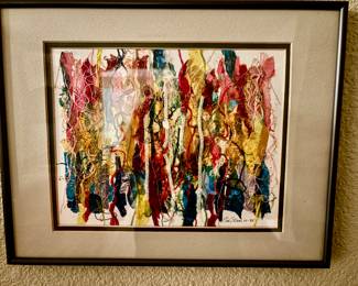 Artist:  Sue Gilliam.  Acrylic signed pc.:  $68.00.