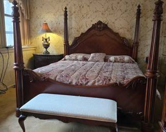 Bed $375, Bench $95