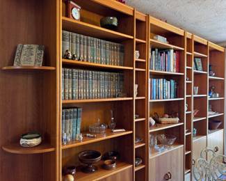Unfortunately this wall unit is not for sale. It will be sold with the home. Everything on the wall unit is for sale.