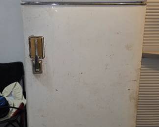 Vintage General Electric Refrigerator - STILL WORKS!!!!