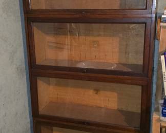 Macey Barrister Bookcase - 4 separate sections plus base