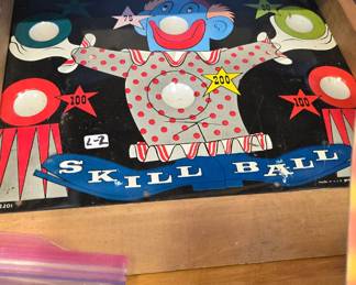 vintage skill ball game