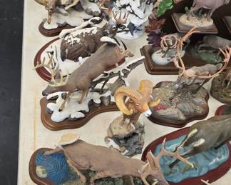 Danbury mint wildlife scenes