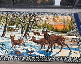 large Deer tapestry
