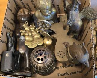box lot of vintage goodies