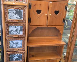 wicker picture box's and more