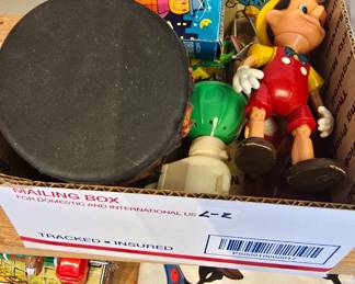 box lot of vintage goodies