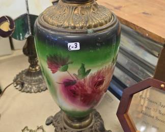 vintage oil lamp