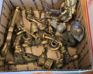 box lot of vintage goodies