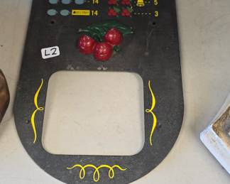 vintage slot machine face