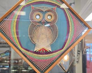 awesome string art owl