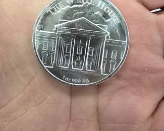 Donald J Trump 1oz silver rounds 10 available maybe more!!