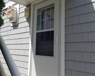 Entry door; storm door