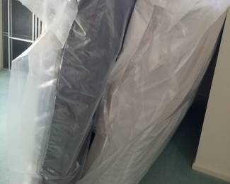 Brand new queen box spring & mattress